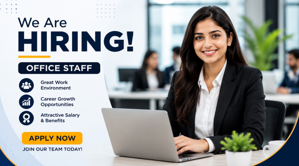 Office Staff Recruitment